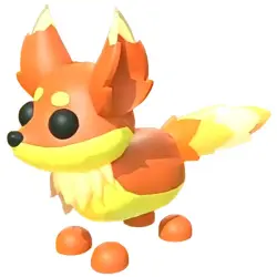 Flaming Fox M | ADM | Adopt Me — Roblox, лот №215914