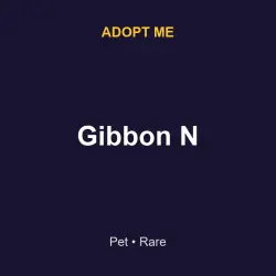Gibbon N | ADM | Adopt Me — Roblox, лот №216022