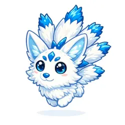 Glacier Kitsune | ADM | Adopt Me — Roblox, лот №216040