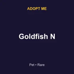 Goldfish N | ADM | Adopt Me — Roblox, лот №216104