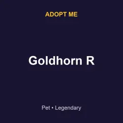 Goldhorn R | ADM | Adopt Me — Roblox, лот №216222