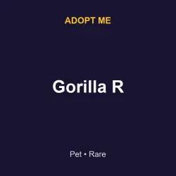 Gorilla R | ADM | Adopt Me — Roblox, лот №216239