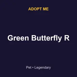 Green Butterfly R | ADM | Adopt Me — Roblox, лот №216255