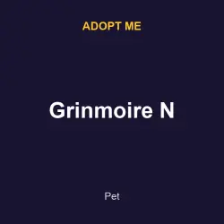 Grinmoire N | ADM | Adopt Me — Roblox, лот №216260