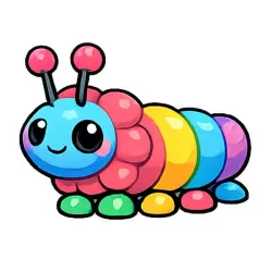 Gumball Caterpillar MFR | ADM | Adopt Me — Roblox, лот №216273