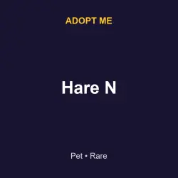 Hare N | ADM | Adopt Me — Roblox, лот №216125