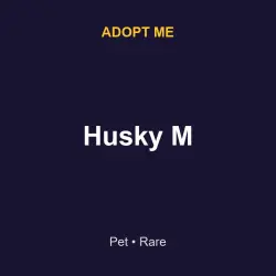 Husky M | ADM | Adopt Me — Roblox, лот №216172