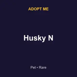 Husky N | ADM | Adopt Me — Roblox, лот №216174