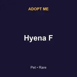 Hyena F | ADM | Adopt Me — Roblox, лот №216179