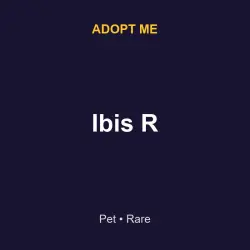 Ibis R | ADM | Adopt Me — Roblox, лот №216189