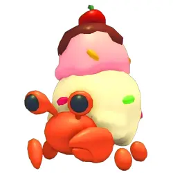 Ice Cream Hermit Crab MFR | ADM | Adopt Me — Roblox, лот №216192
