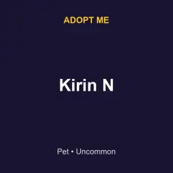 Kirin N | ADM | Adopt Me — Roblox, лот №216313