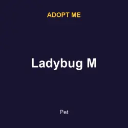 Ladybug M | ADM | Adopt Me — Roblox, лот №216338