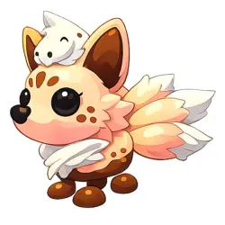 Latte Kitsune NFR | ADM | Adopt Me — Roblox, лот №216342