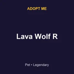 Lava Wolf R | ADM | Adopt Me — Roblox, лот №216349