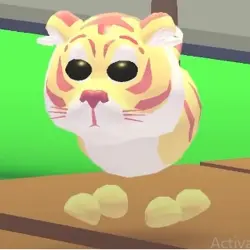 Lunar Gold Tiger R | ADM | Adopt Me — Roblox, лот №216387