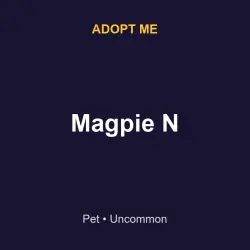 Magpie N | ADM | Adopt Me — Roblox, лот №216410