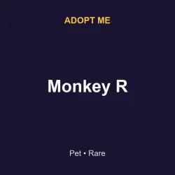 Monkey R | ADM | Adopt Me — Roblox, лот №216485