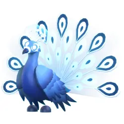Moonbeam Peacock NFR | ADM | Adopt Me — Roblox, лот №216493
