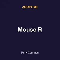 Mouse R | ADM | Adopt Me — Roblox, лот №216508
