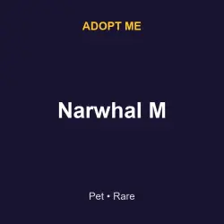 Narwhal M | ADM | Adopt Me — Roblox, лот №216539