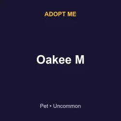 Oakee M | ADM | Adopt Me — Roblox, лот №216568