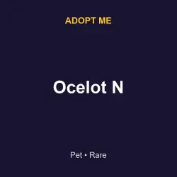 Ocelot N | ADM | Adopt Me — Roblox, лот №216572