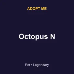 Octopus N | ADM | Adopt Me — Roblox, лот №216577