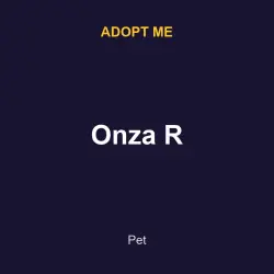 Onza R | ADM | Adopt Me — Roblox, лот №216583