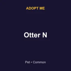 Otter N | ADM | Adopt Me — Roblox, лот №216995