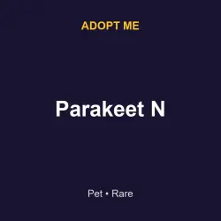 Parakeet N | ADM | Adopt Me — Roblox, лот №217013