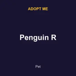 Penguin R | ADM | Adopt Me — Roblox, лот №216605
