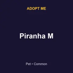 Piranha M | ADM | Adopt Me — Roblox, лот №216635