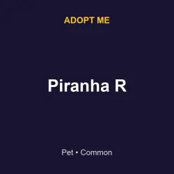 Piranha R | ADM | Adopt Me — Roblox, лот №216638