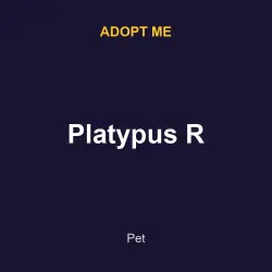 Platypus R | ADM | Adopt Me — Roblox, лот №217427