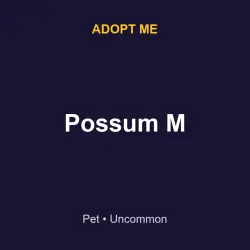 Possum M | ADM | Adopt Me — Roblox, лот №217435