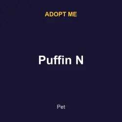 Puffin N | ADM | Adopt Me — Roblox, лот №216664