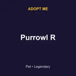Purrowl R | ADM | Adopt Me — Roblox, лот №216686
