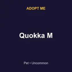 Quokka M | ADM | Adopt Me — Roblox, лот №216696