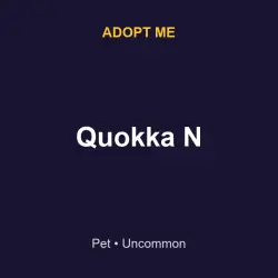 Quokka N | ADM | Adopt Me — Roblox, лот №216698