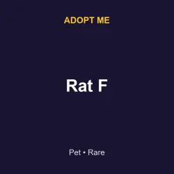 Rat F | ADM | Adopt Me — Roblox, лот №216718