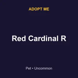 Red Cardinal R | ADM | Adopt Me — Roblox, лот №216731