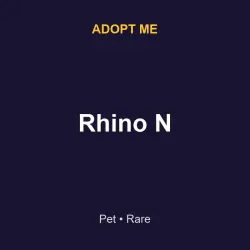 Rhino N | ADM | Adopt Me — Roblox, лот №216756
