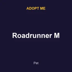Roadrunner M | ADM | Adopt Me — Roblox, лот №216772