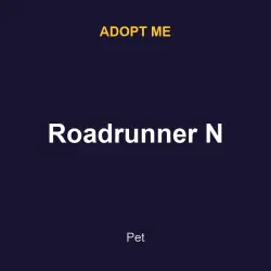 Roadrunner N | ADM | Adopt Me — Roblox, лот №216773