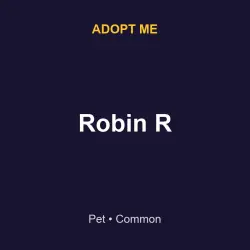 Robin R | ADM | Adopt Me — Roblox, лот №216778