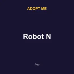 Robot N | ADM | Adopt Me — Roblox, лот №216781