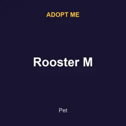 Rooster M | ADM | Adopt Me — Roblox, лот №216785