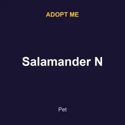 Salamander N | ADM | Adopt Me — Roblox, лот №216823