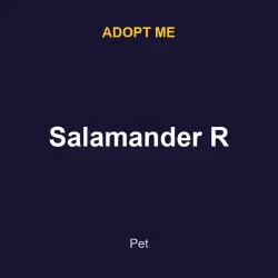 Salamander R | ADM | Adopt Me — Roblox, лот №216824